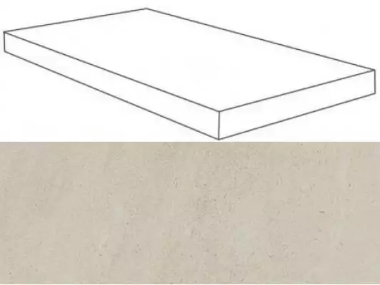 620070001134 Ice Mist Scalino Angolare SX 33x60
