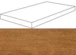 620070001151 Verity Cognac Scalino Angolare DX 33x120