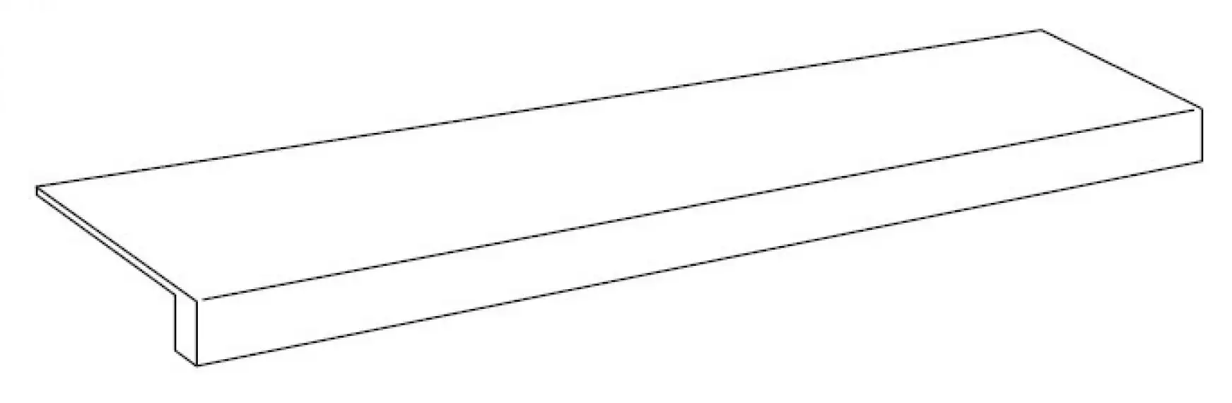 620070001514 Ступени Thesis Moka Scalino Frontale 33X120