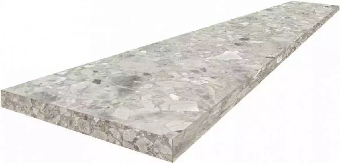 620070002487 Ступени Grey Scalino Angolare Dx 120х33