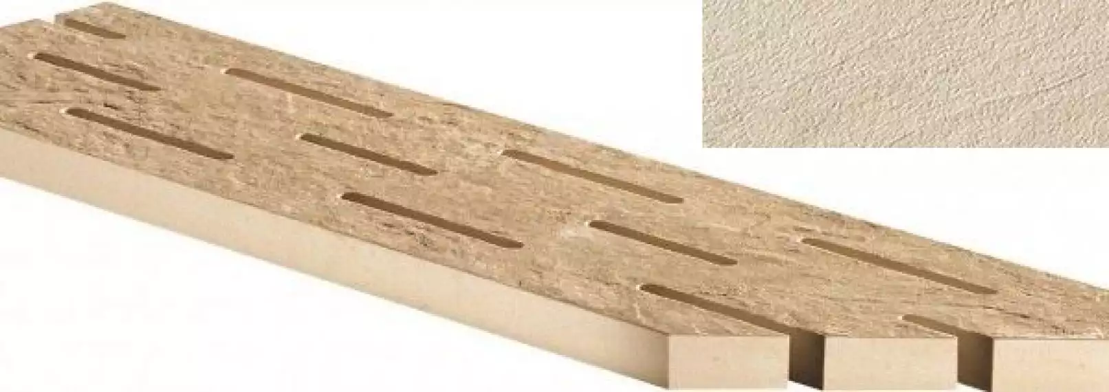 620090000323 Cliff Bianco Griglia Angolo Dx 20x60