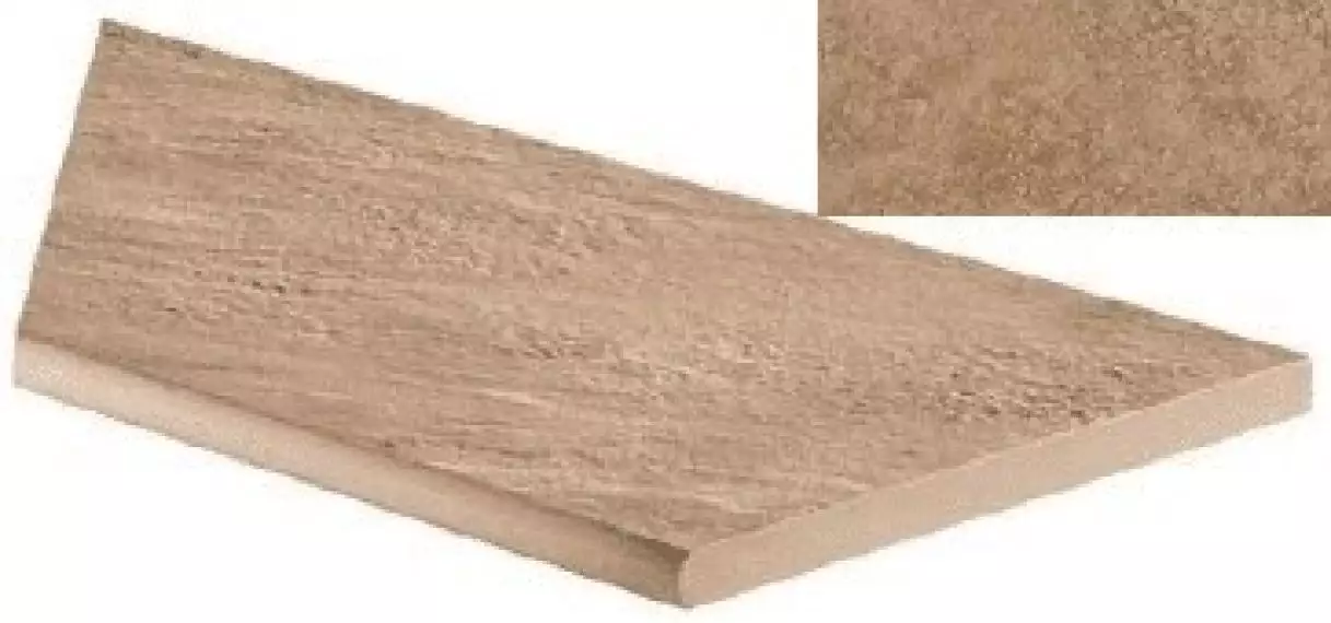 620090000489 Landstone Walnut Round Angolo Sx 30x60