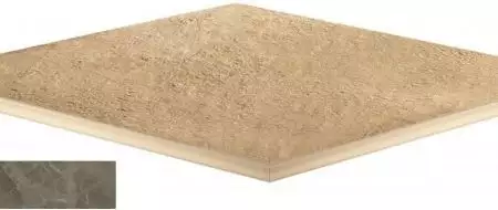 620090000882 Supernova Stone Grey Round Angolare 60x60