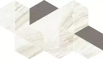 620110000126 Trevi White Trapezium Matt 31.4x18