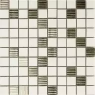 68900 MOSAICO BIANCO PLATIN 25x25
