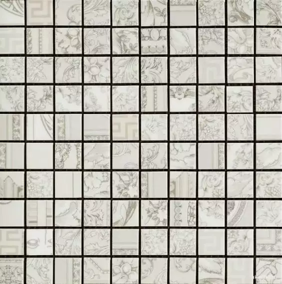 68910 MOSAICO PATCHWORK BIANCO 25х25