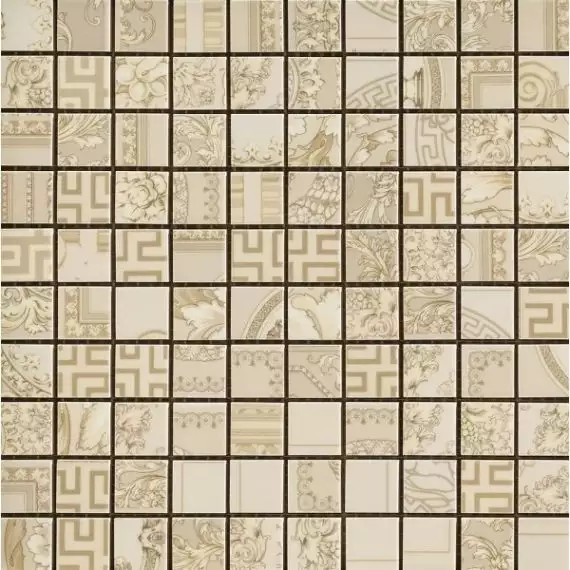 68911 MOSAICO PATCHWORK CREMA 25х25