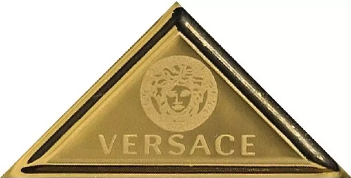 68920 FIRMA TRIANGOLARE ORO 8.7х4.5