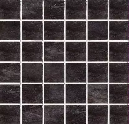 739361 Mosaico Ardoise Noir Grip 30x30