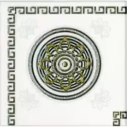 742501 Цезарь вставка белый 15.2х15.2