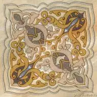 754463 Вставка Antares бежевый 10х10