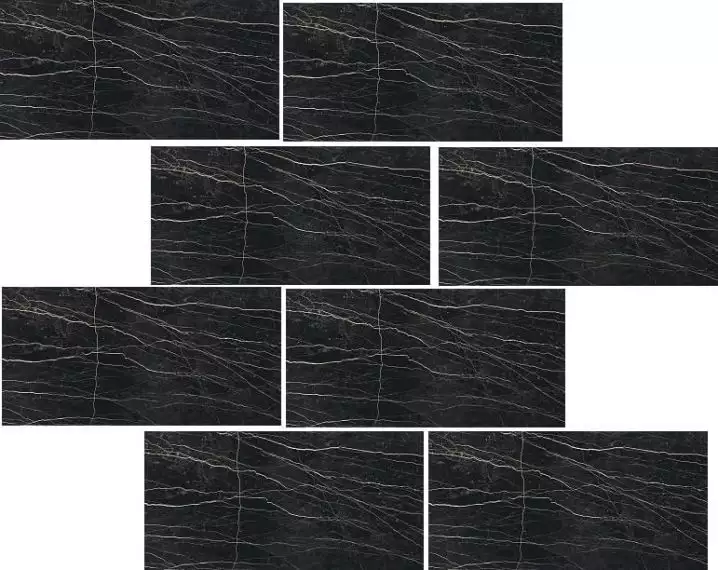756351 Мозаика Prexious Thunder Night Mosaico Matte 7,5x15 30x30