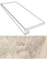 76080 Ступени GRADONE CREMA 32x80