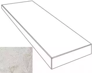 76091 Ступени GRADONE ANGOLARE DX BIANCO 4x32x80