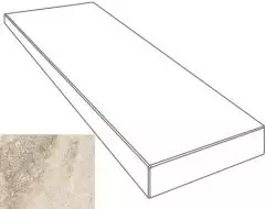 76100 Ступени GRADONE ANGOLARE SX CREMA 4x32x80