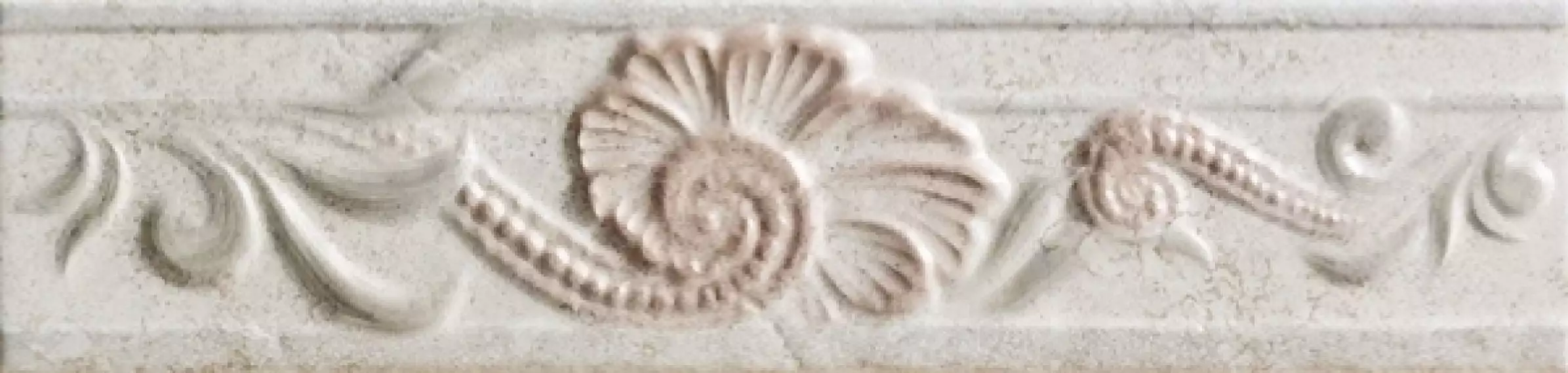 76131 FASCIA RILIEVO BIANCO 10x40