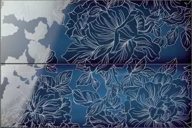 835007 SLIDE Comp. Flowers Ocean 40x60