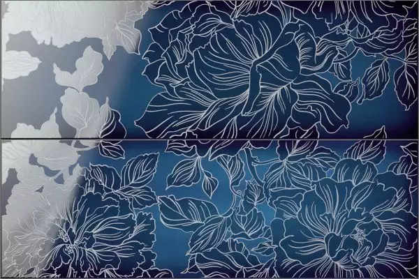 835007 SLIDE Comp. Flowers Ocean 40x60