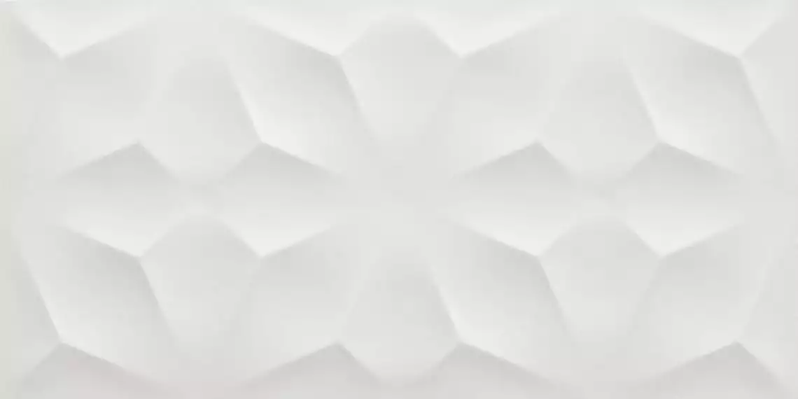 8DDI 3D Wall Diamond White Matt. 40x80