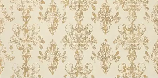 8EDW Ewall White Gold Damask 40x80