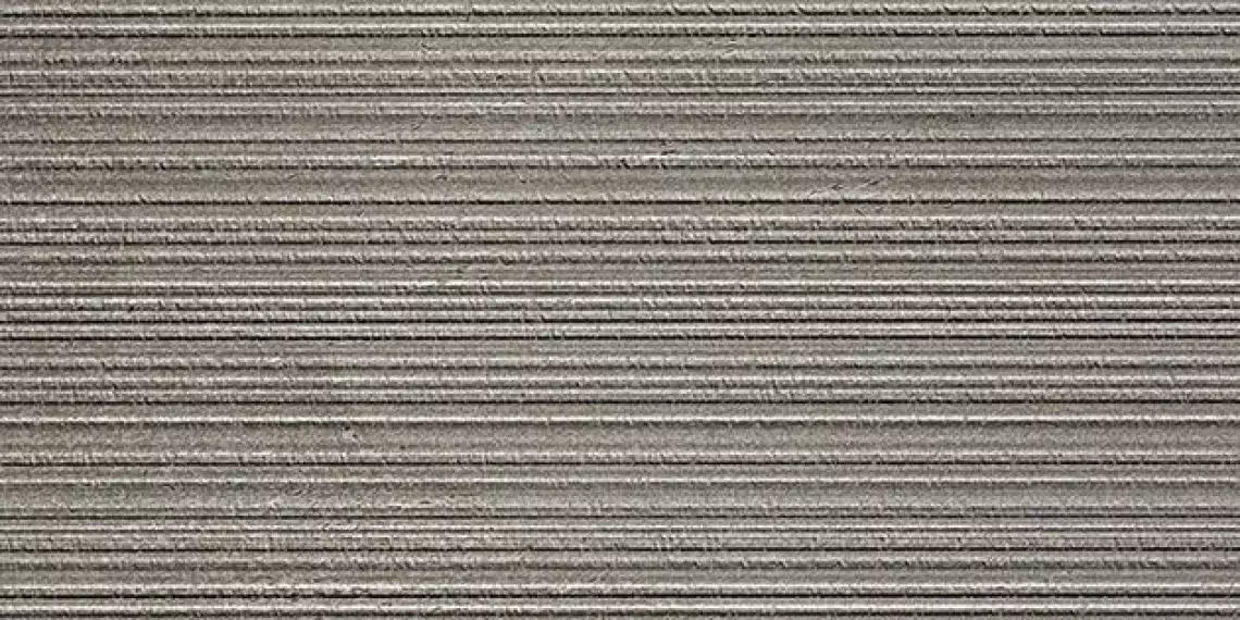 8KRG Klif 3D Row Grey 40x80