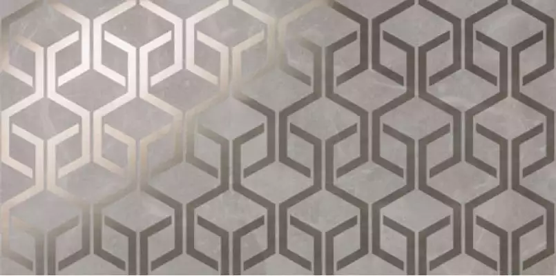 8MHG Marvel Grey Fleury Hexagon 40x80