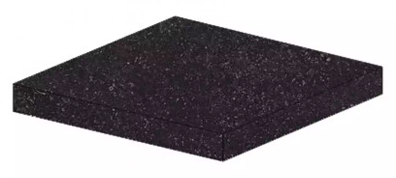 8S0L SEASTONE Black Scalino Angolare 33x33