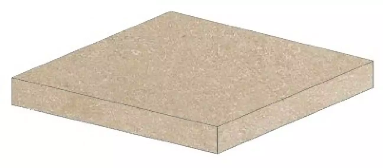 8S0O SEASTONE Sand Scalino Angolare 33x33
