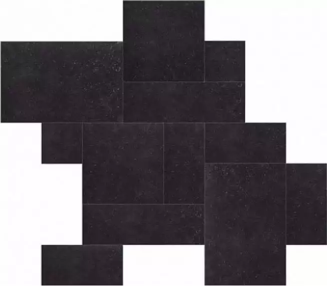 8S45 SEASTONE Black Multiformato (комплект из 1шт 40x60, 1шт 20x60, 1шт 40x40, 2шт 20x40, 1шт 20x20)