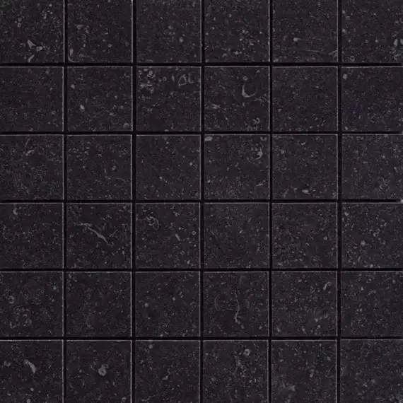 8S78 Seastone Black Mosaico 30x30
