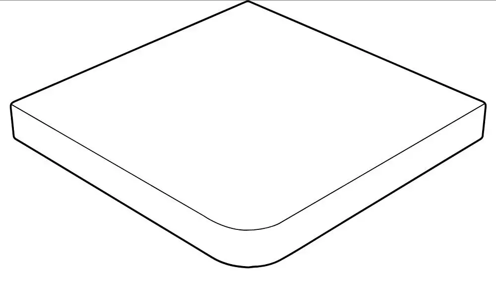 906150 Esquina Tatra Carbon 33x33