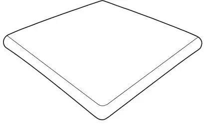 906165 Ступень угловая Petra Anti-Slip Orce 33x33