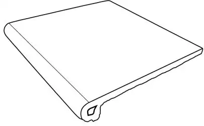 970450 Ступень фронтальная Petra Anti-Slip Gris 30x33