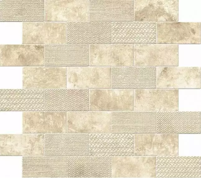 9AKB Aix Blanc Minibrick Tumbled 30,5x30,5