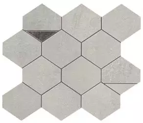 9BNA Blaze Aluminium Mosaico Nest 29.4x25.8