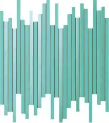 9DLT Dwell Turquoise Mosaico L 30,5X26