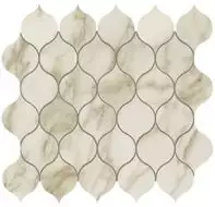 9EDC Marvel Royal Calacatta Drop Mosaic 27.2x29.7