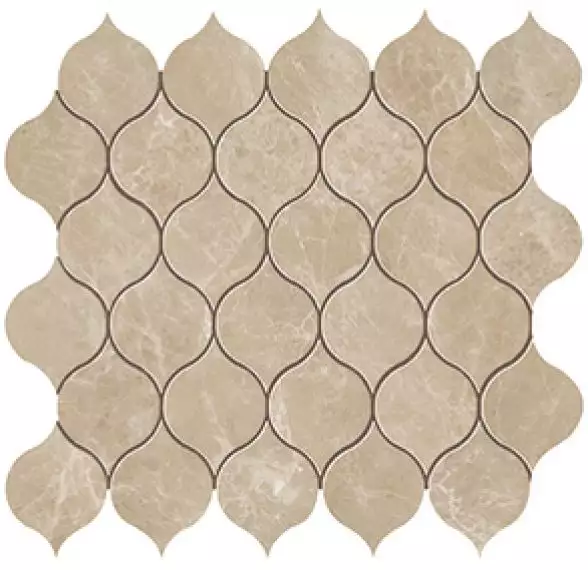 9EDR Marvel Gris Clair Drop Mosaic 27.2x29.7