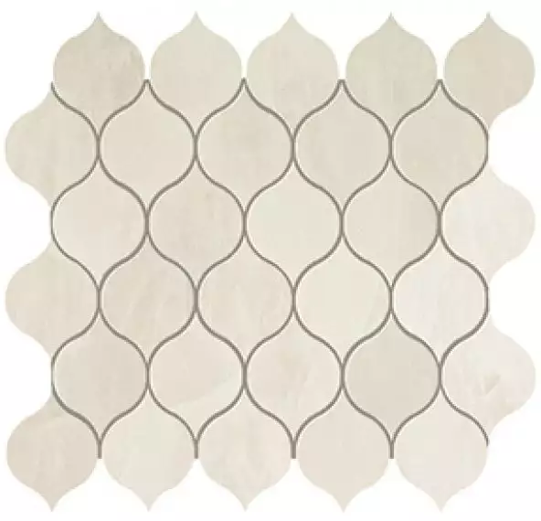 9EDW Marvel Imperial White Drop Mosaic 27.2x29.7