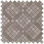 9MVD Marvel Grey Fleury Diagonal Mosaic 30.5x30.5