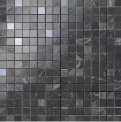 9MVN Marvel Noir S.Laurent Mosaic 30.5x30.5