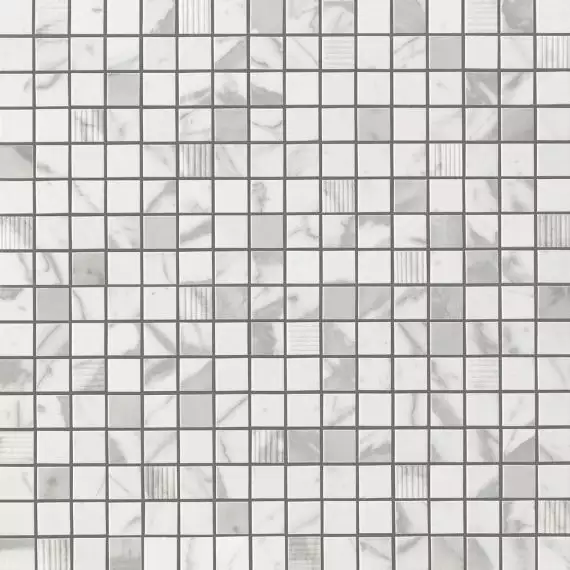 9MVS Marvel Statuario Select Mosaic 30.5x30.5