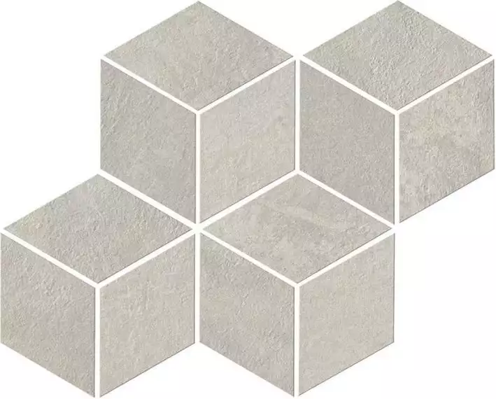 A00C Raw Pearl Mosaico Esagono 30x35