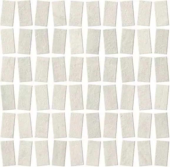 A00J Raw White Mosaico Castle 29x29.2