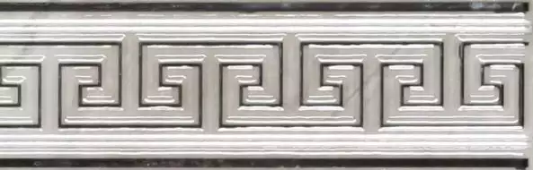 A036742 Cenefa Coliseum Silver 8x25