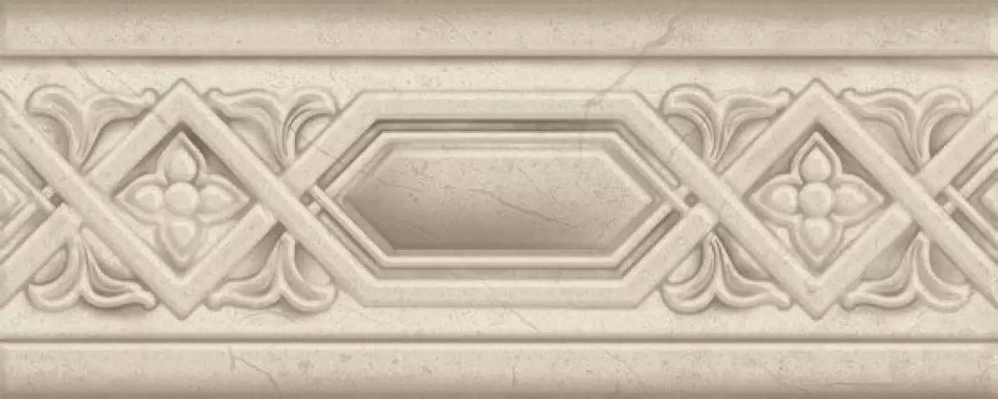 A037956 Cenefa Limestone Cream 10x25