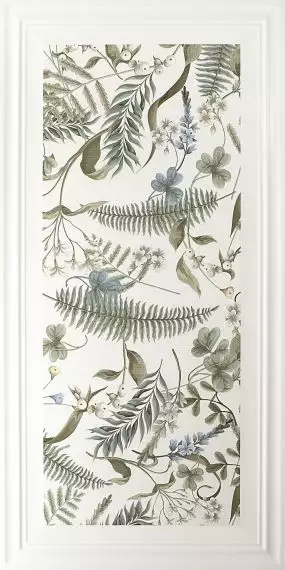 A041911 Плитка Dec Argegno Bianco Rect 60x120