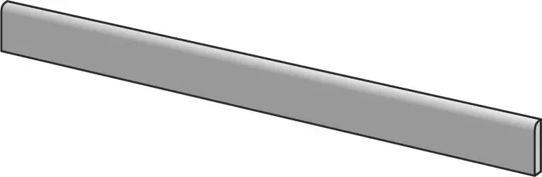 A0IO Blaze Corten Battiscopa 7.2x150