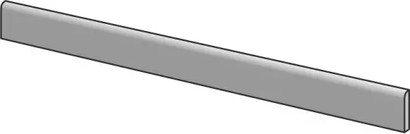 A0IQ Blaze Aluminium Battiscopa Lapp 7.2x150