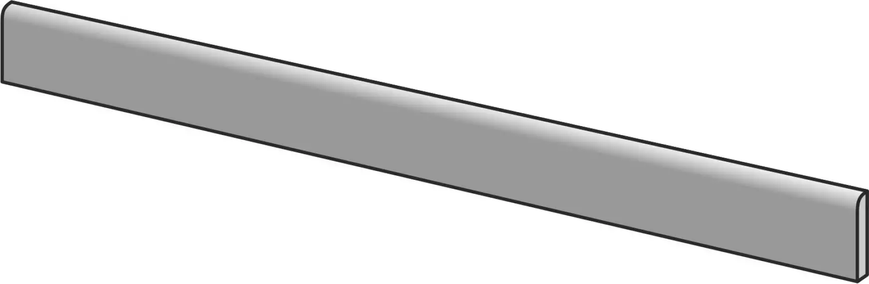 A0IQ Blaze Aluminium Battiscopa Lapp 7.2x150